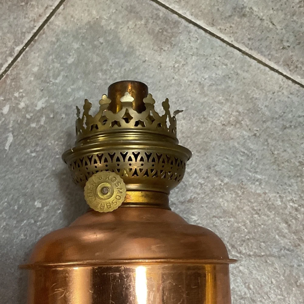 Vintage Copper and Brass Lantern